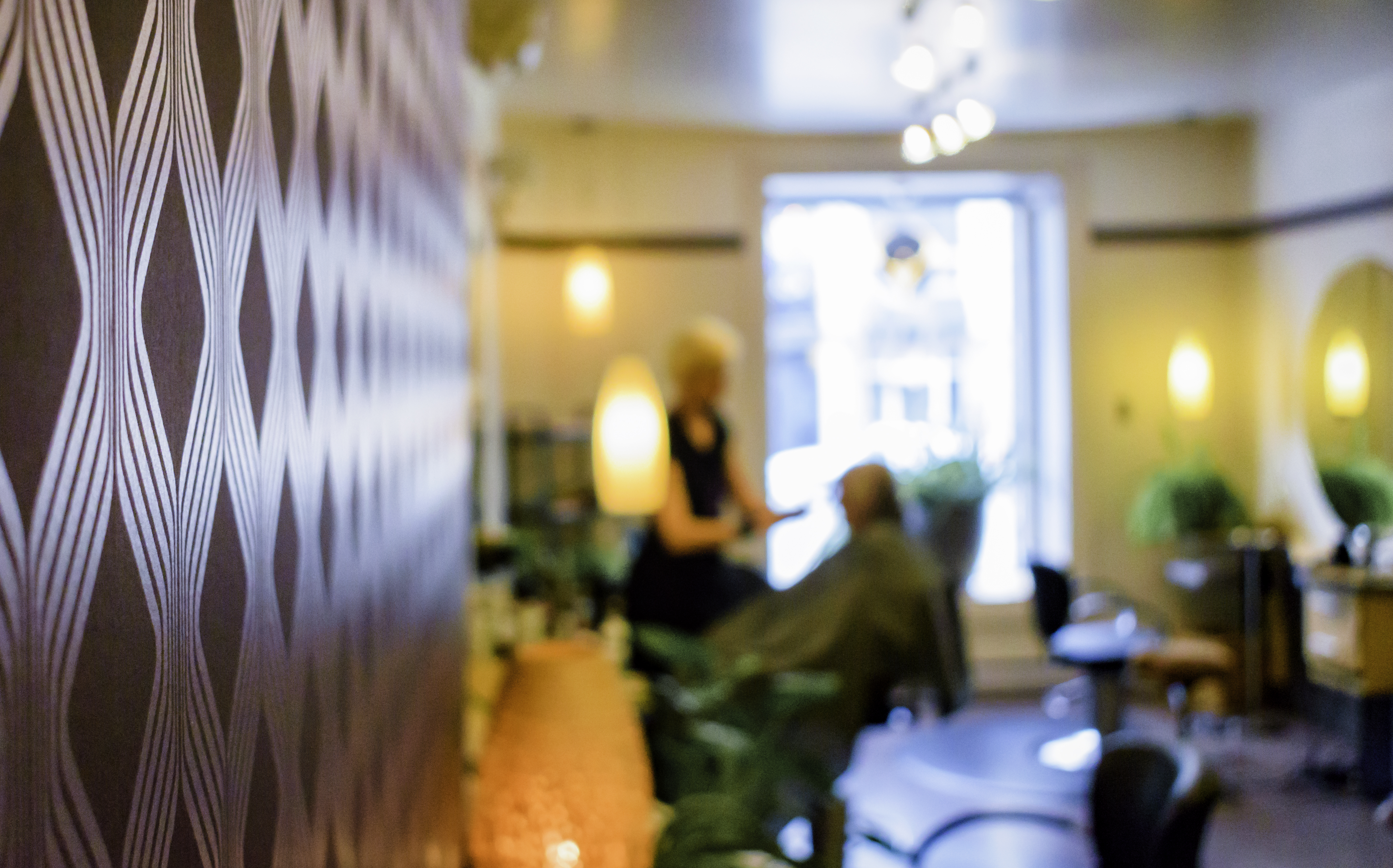 Intérieur du salon Coiffure Le Margo