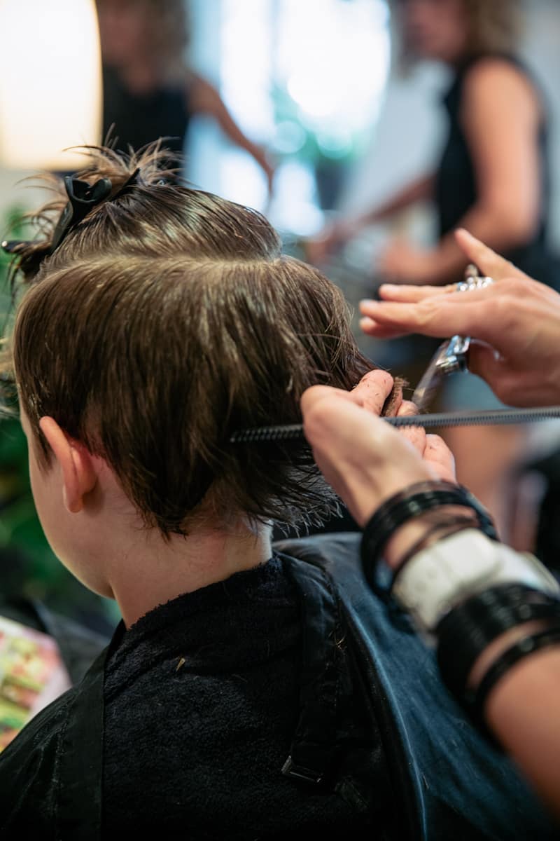 Coiffure réalisée au salon Coiffure Le Margo