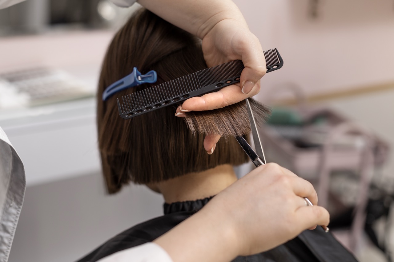 Soin capillaire en salon